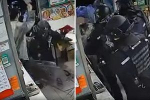 Wanita China Ngamuk Usai Gagal Bayar Mie Karena Baterai HP Habis, Dibekuk 12 Polisi Hong Kong