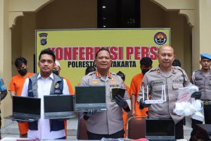 Polresta Yogyakarta Gerebek Kantor Jaringan Love Scamming, 6 Orang Jadi Tersangka