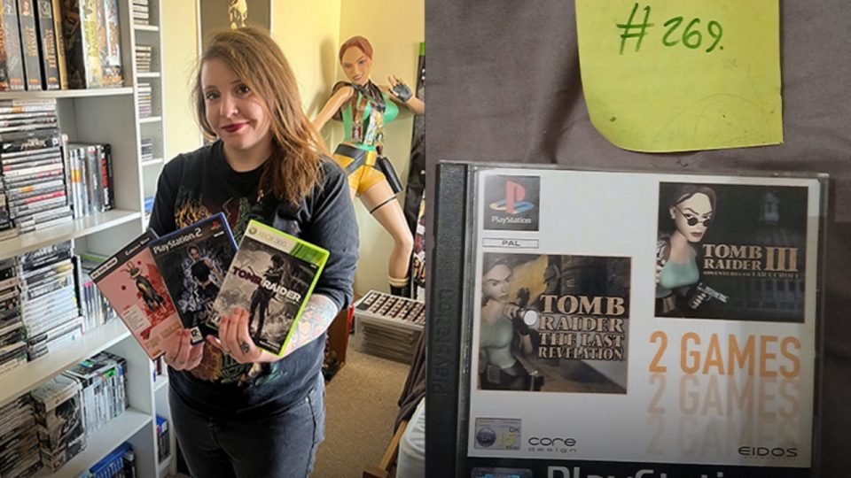 Amy Dyson, Pemegang Rekor Koleksi Video Gim Tomb Raider Terbanyak di Dunia