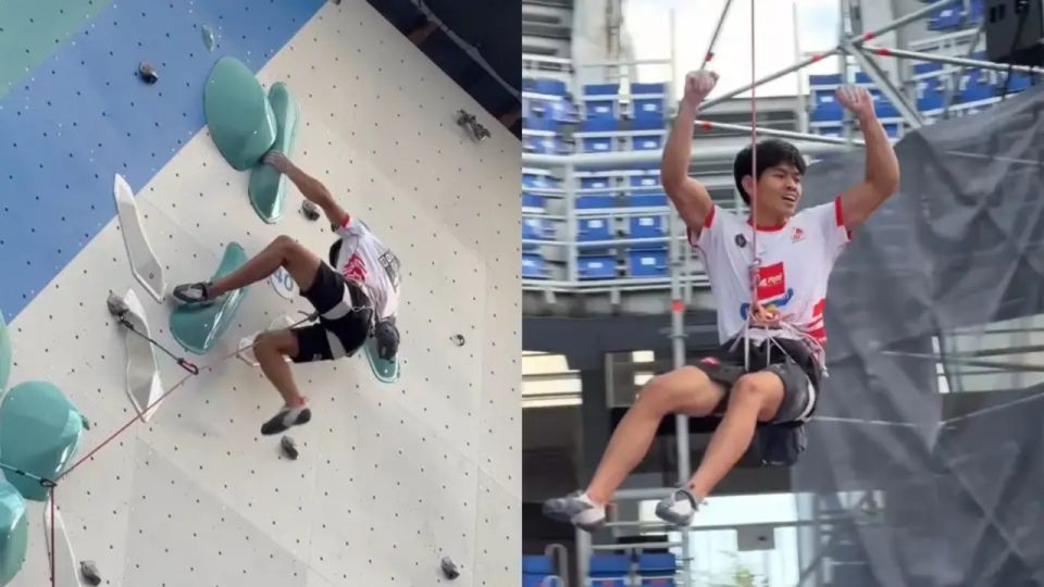 Putra Tri Ramadani Jadi Atlet Indonesia Pertama Peraih Medali Emas Nomor Lead World Climbing Series