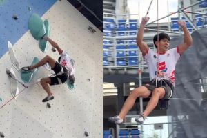 Putra Tri Ramadani Jadi Atlet Indonesia Pertama Peraih Medali Emas Nomor Lead World Climbing Series