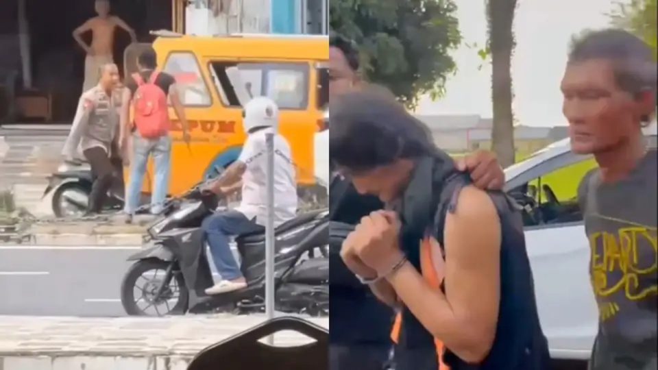 Maling Kabel di Medan Ajak Duel Polisi, Ditangkap Saat Jaga Parkir