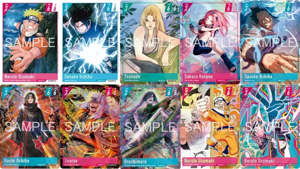 Bandai Namco Rilis Trailer Naruto Card Game, Rilis Global Pada Tahun 2027