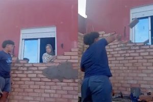 Tragedi Perempuan Dilempari Batu Bata Saat Gendong Anaknya Bukan di Indonesia Tapi Spanyol