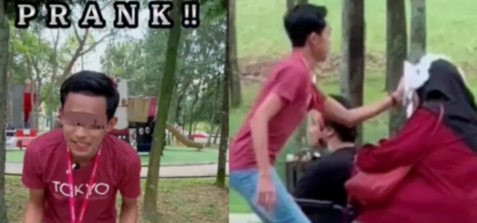 Prank Lempar Kue ke Wajah Ibu-ibu, TikToker Ini Jadi Sasaran Amarah Warganet Malaysia