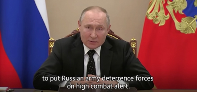 Putin Perintahkan Kekuatan Nuklir Rusia Siap Siaga, Jawaban Atas Ancaman 'Bom Nuklir Ekonomi' dari AS dan Eropa