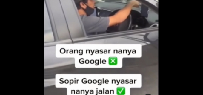 Viral Video Pengemudi Mobil Tim Google Maps Nyasar Tanya Jalan ke Warga