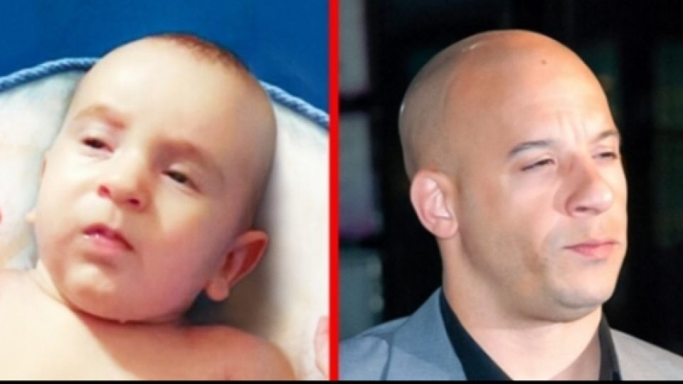 11 Bayi yang Mirip Dengan Selebritis Populer
