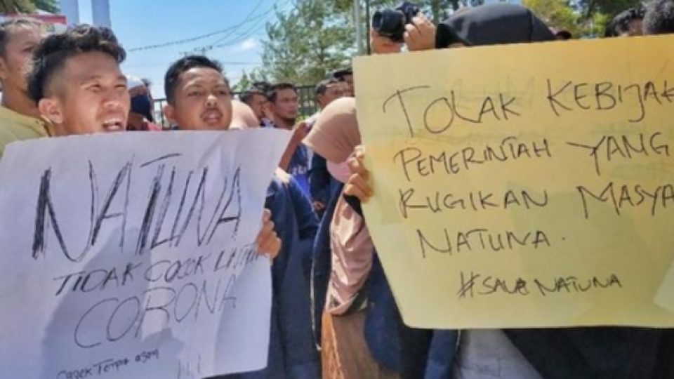 Warga Natuna Tolak Penempatan 238 WNI yang Dijemput dari Wuhan