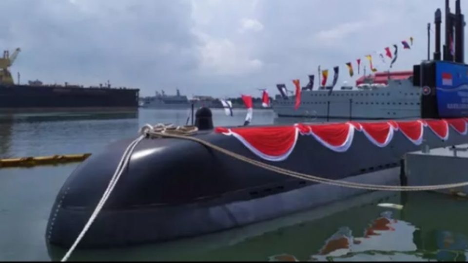 Peluncuran Kapal Selam Pertama Buatan Indonesia