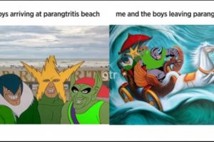 Tak Mau Kalah dengan Serbuan ke Area 51, Ribuan Netizen Indonesia Ikuti Acara 'Serbu Pantai Parangtritis Pakai Baju Hijau'