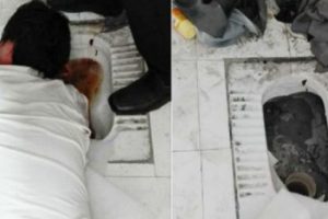 Miris! Demi Selamatkan iPhone, Tangan Pria Ini Terjebak di Kloset