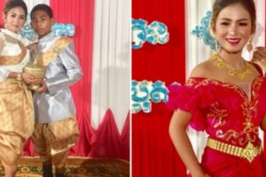 Viral Pernikahan di Kamboja: Pengantin Pria 14 Tahun, Pengantin Wanita 21 Tahun