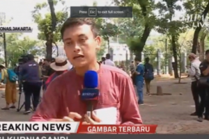 BREAKING NEWS: Sebuah Granat Meledak di Monas, 2 Anggota TNI Terluka