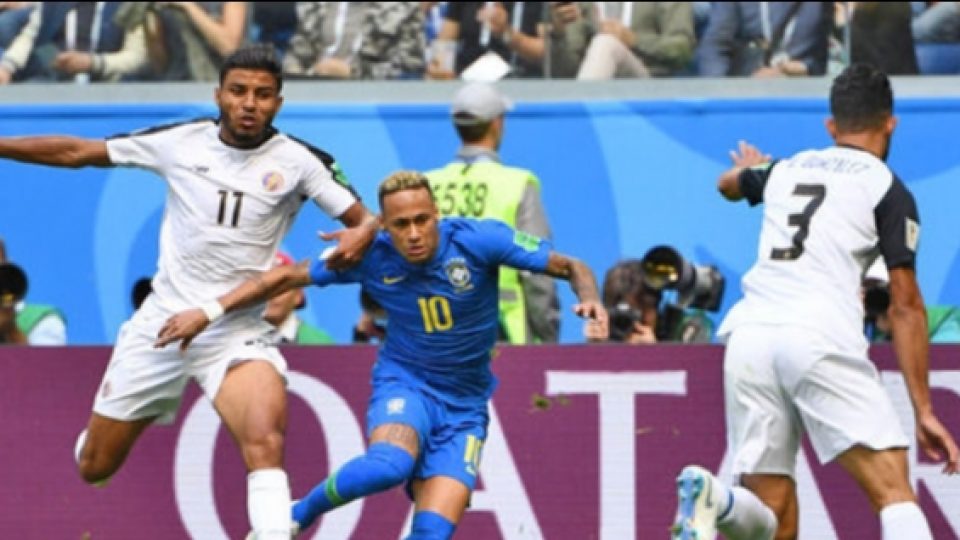 Diving Neymar Mewarnai Kemenangan Brazil 2-0 atas Kosta Rika Pada Laga Malam Ini