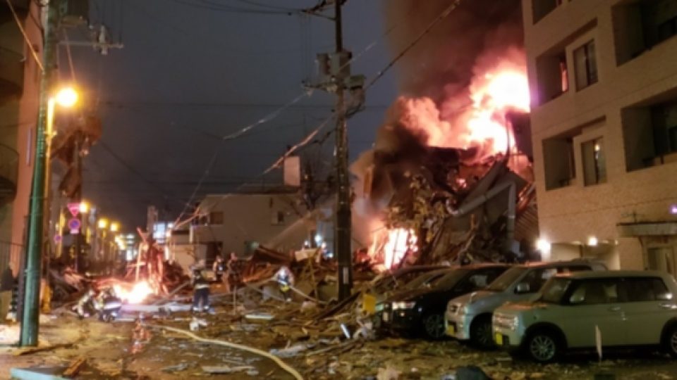 Ledakan Besar Terjadi di Kota Sapporo di Jepang