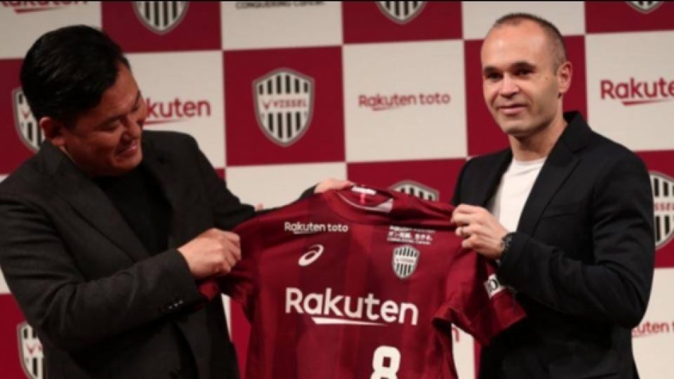 Pindah ke Liga Jepang, Andres Iniesta Mendapat Sambutan Khusus Dari Pencipta Serial Kapten Tsubasa