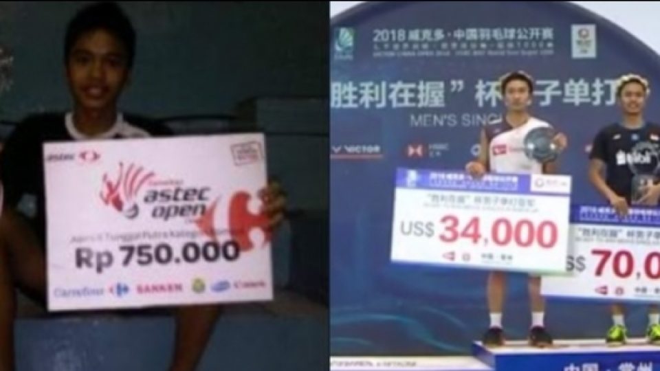 Kalahkan Para Raksasa, Ginting Juara Cina Terbuka