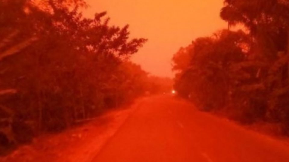 Langit Merah Provinsi Jambi, Alarm Bagi Bangsa Akan Bahaya Karhutla