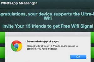 Waspada! Jangan Kik Pesan WhatsApp Ini!