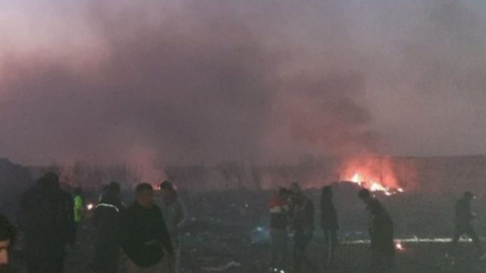 BREAKING: Pesawat Penumpang Ukraina Jatuh di Iran, Menewaskan167 Penumpang dan 9 Kru