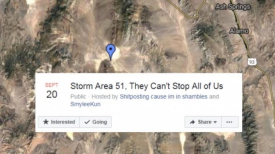 Event Lelucon 'Serbu Area 51' yang Menarik Minat Banyak Orang yang Penasaran Akan Alien