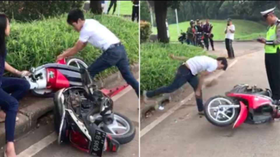 Pemuda yang Rusak Motor Sendiri Karena Ditilang Terancam Hukuman Penjara