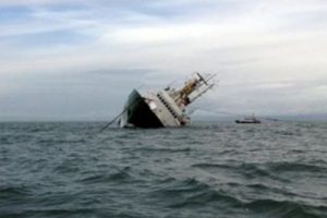 Seram! Video Rekaman Detik-detik Tenggelamnya Kapal Ravelia II