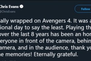 Chris Evans Indikasikan Dirinya Akan Pensiun Sebagai Captain America