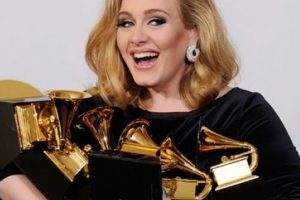 Ternyata Adele Gemar Pandangi Pialanya Saat BAB