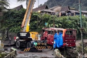 Supir dan Kernet Bus Nahas di Guci Ditetapkan Sebagai Tersangka