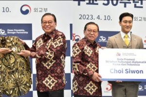 Siwon Choi Jadi Duta Promosi 50 Tahun Hubungan Diplomatik Korea dan Indonesia