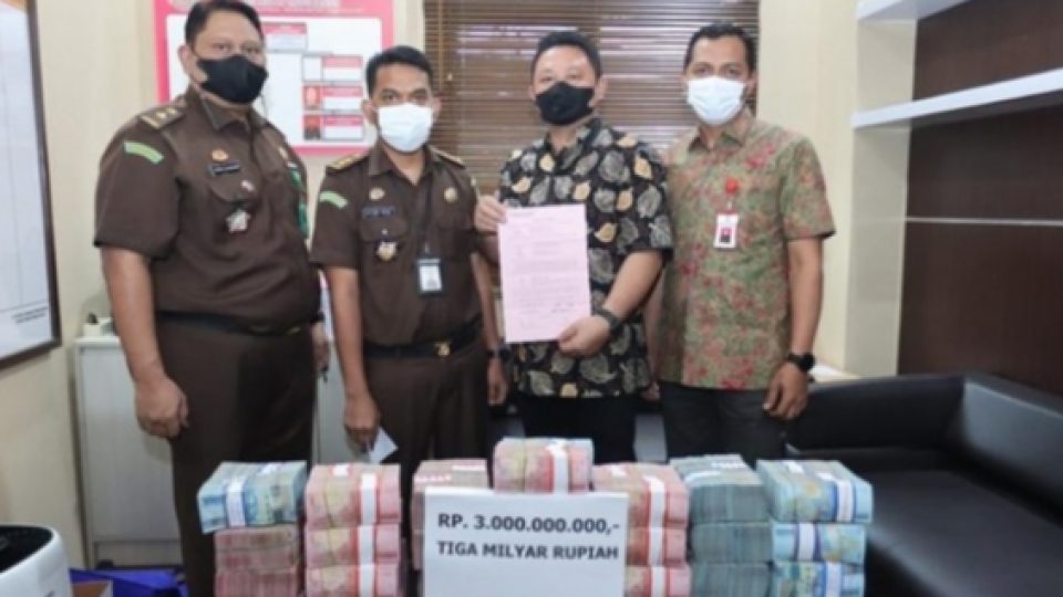 Anak Usaha Pertamina Kembalikan Uang Rp 3 Miliar ke Kejati Banten Terkait Proyek Software Fiktif