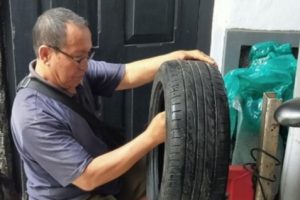 Ini Pengakuan Pemilik Bengkel Tambal Ban yang Viral Karena Kuintansi Rp 600 Ribu