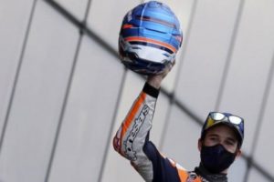 Selamat Alex Marquez! Raih Podium Pertamanya di MotoGP Meski Start di Posisi ke-18 Dalam Balapan Prancis