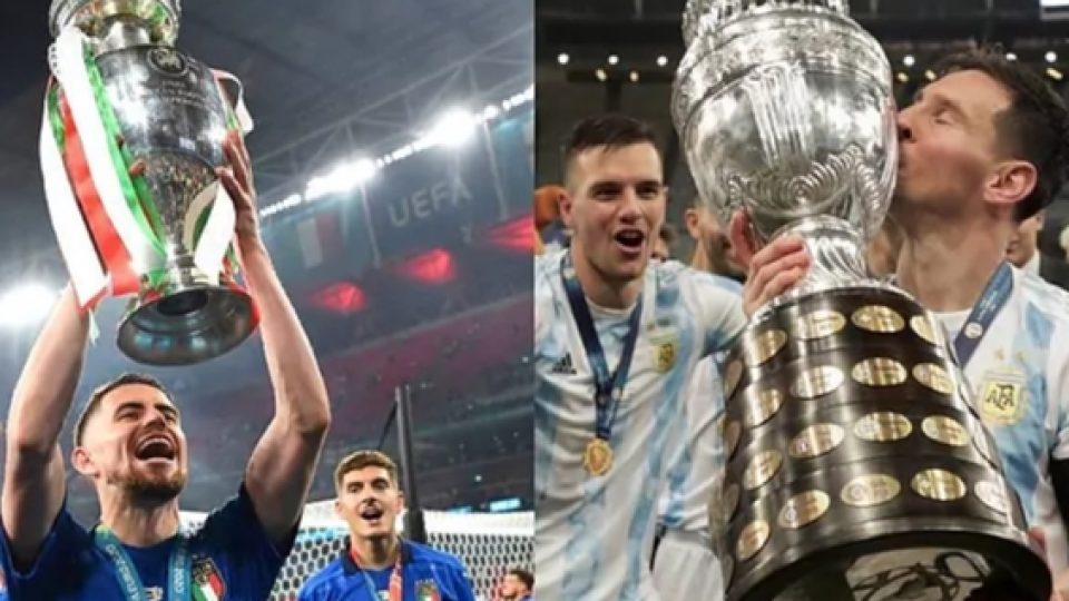UEFA dan CONMEBOL Diskusikan Kemungkinan Gelar 'Piala Maradona' yang Mempertemukan Argentina Melawan Italia