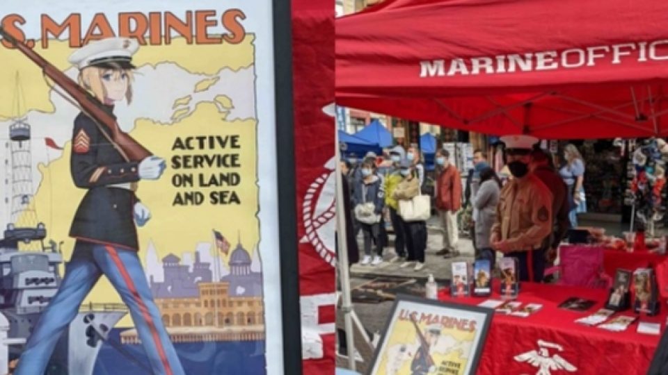 Poster Perekrutan Korps Marinir AS Bernuansa Anime Jadi Sorotan, Rupanya Dibuat Orang Indonesia