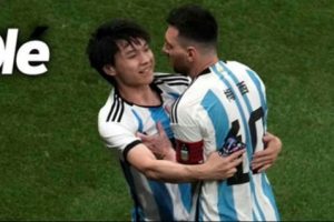 Terobos Lapangan Peluk Messi, Penggemar Sempat Tersenyum Saat Ditangkap