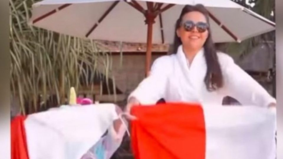 Buntut Video Olivia Jensen Lempar Bendera Merah Putih ke Tanah, Akan Dilaporkan