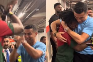 Momen Ketika IShowSpeed Sui Berhadapan Langsung Dengan Cristiano Ronaldo Siu