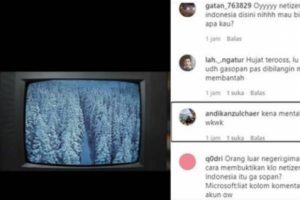 Akun IG Microsoft Diserang Netizen Indonesia Setelah Disebut Paling Tidak Sopan dalam Laporan Microsoft