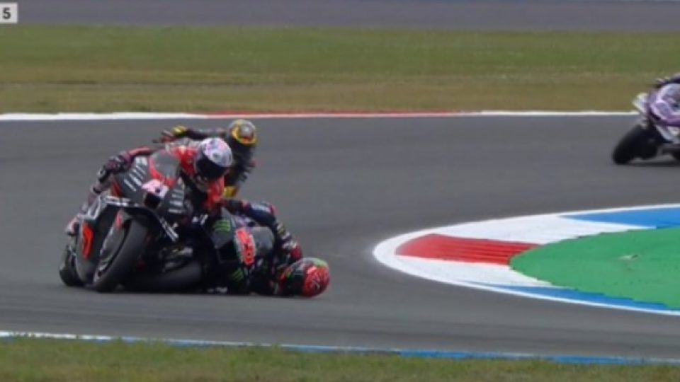 Fabio Quartararo Dijatuhi Hukuman Usai Insiden dengan Aleix Espargaro di GP Belanda