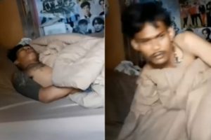 Maling Tidur Pulas di Rumah yang Ia Satroni, Dibangunkan Pemilik Rumah yang Ternyata Seorang Polisi