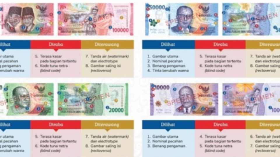 Pecahan Uang Rupiah Baru Diklaim BI Lebih Sulit Dipalsukan Berkat Teknologi Canggih