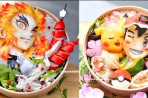 Keren! Kreasi Bento Karakter Anime dan Video Gim Karya nenetotomasaru