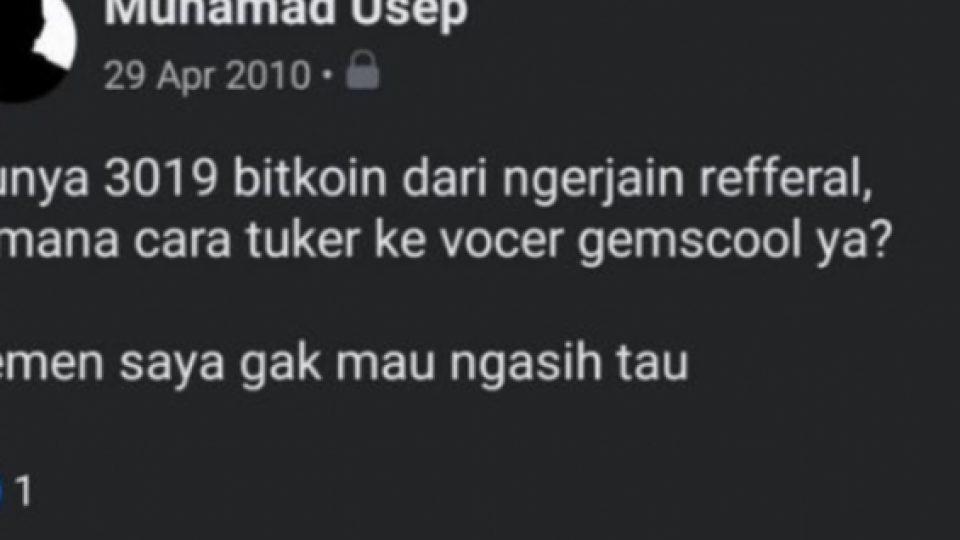 Kisah Viral Penyesalan Pria yang Lepas 3.019 BTC Dengan Voucher Gim