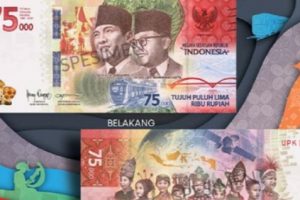 Baru Rilis, Uang Baru Rp 75 Ribu Dijual Jutaan Rupiah per Lembar Secara Online