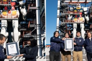 Robot Gundam Raksasa yang Bisa Berjalan Raih 2 Rekor Dunia dari Guinness World Records