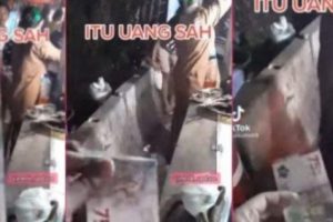 Viral Pedagang Sate Tolak Dibayar Dengan Uang Baru Rp 75.000