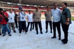 Rumput GBK Rusak Pasca Konser Blackpink, Erick Thohir Larang Segala Bentuk Kegiatan di GBK